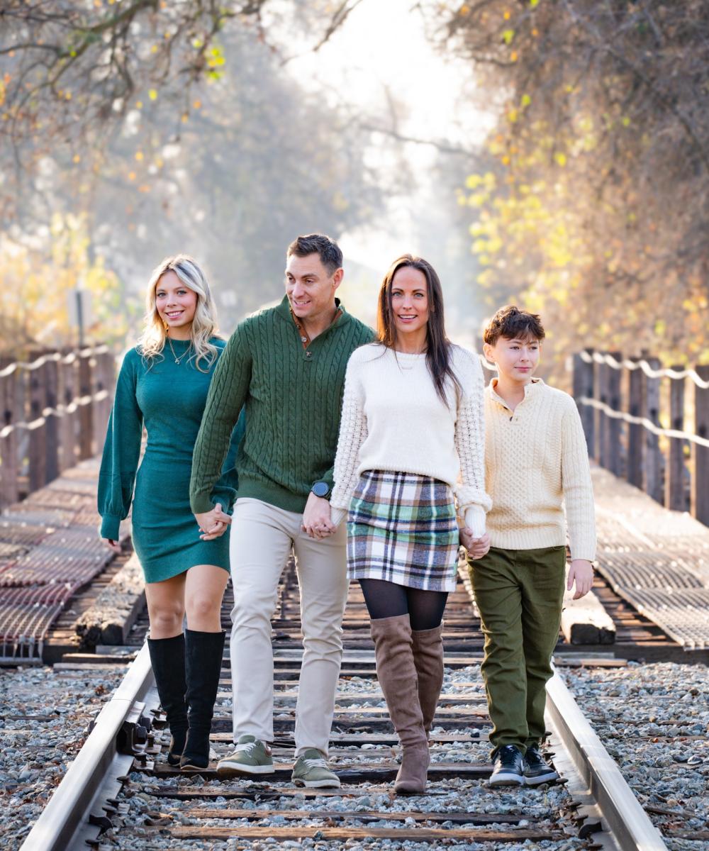 Christie Long and Family